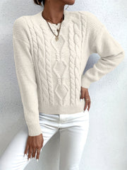 Chunky Cable-Knit Jumper