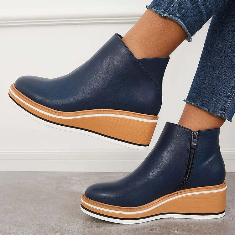 Platform Ankle Boots