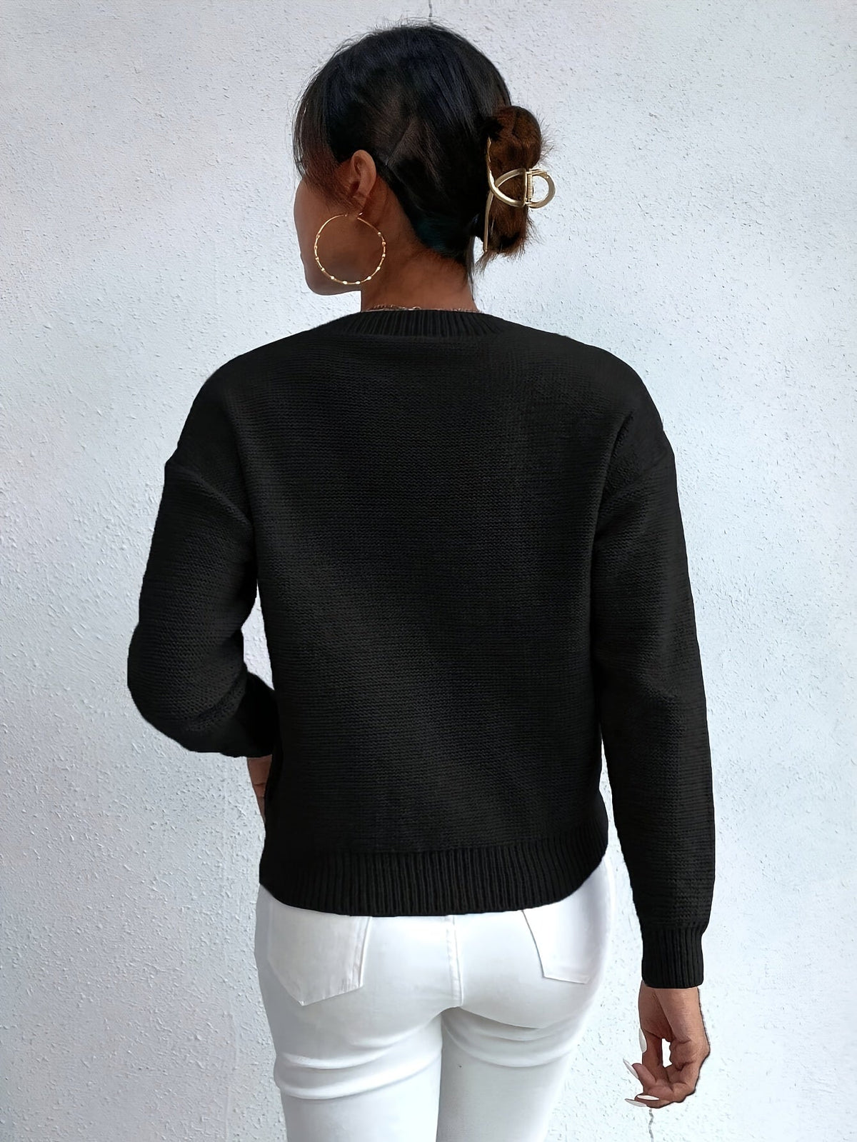 Chunky Cable-Knit Jumper