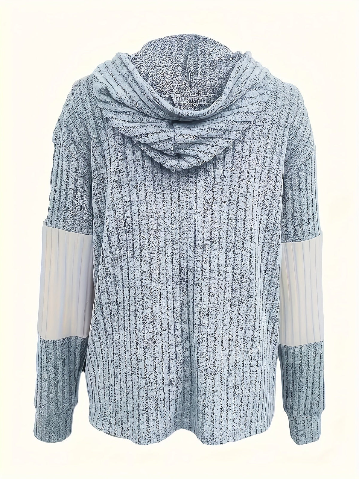 Textured Hooded Zip Jacket