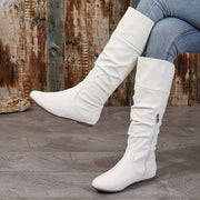 Slouch Buckle Tall Boots