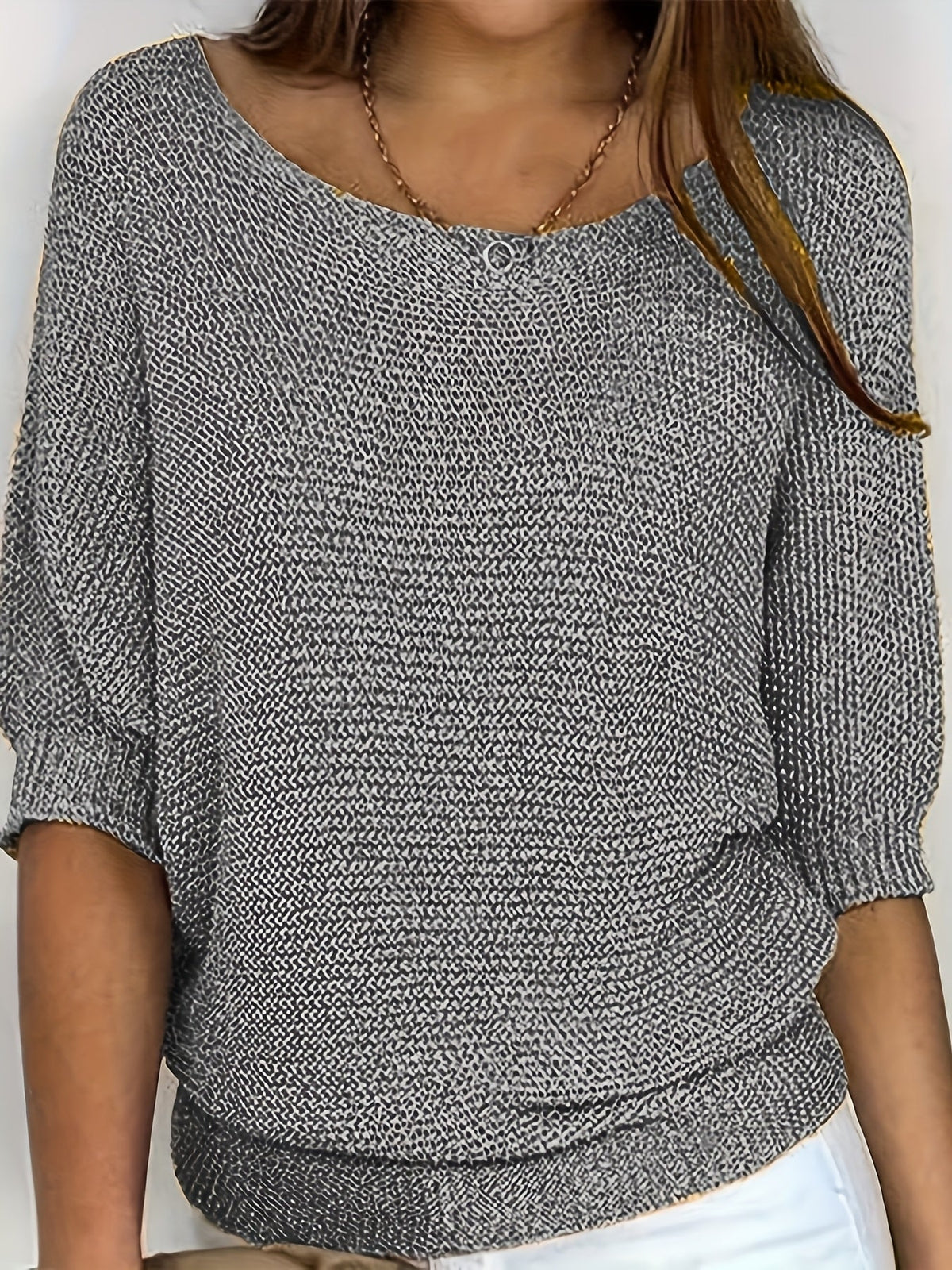Relaxed Knit Jumper