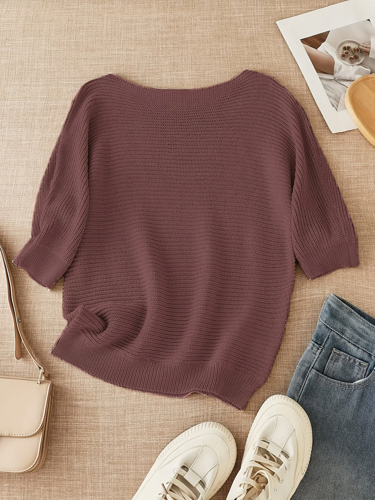 Relaxed Knit Jumper