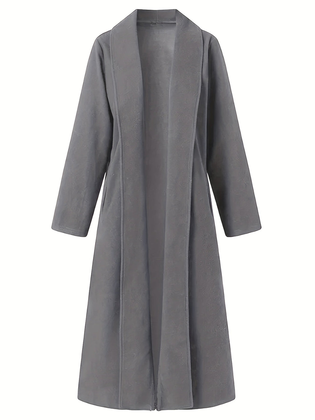 Draped Longline Coat