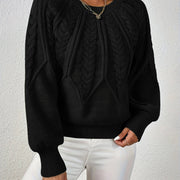 Relaxed Cable-Knit Sweater