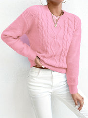 Chunky Cable-Knit Jumper