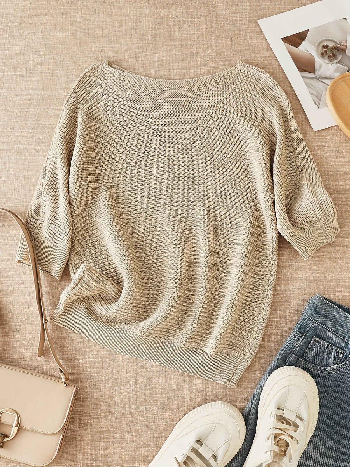 Relaxed Knit Jumper