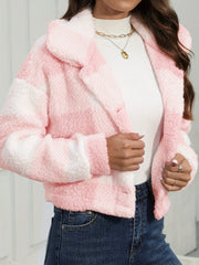 Cropped Check Jacket