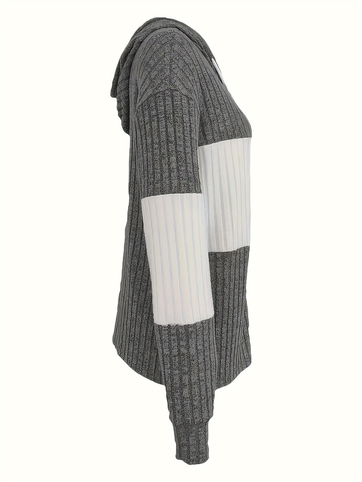 Textured Hooded Zip Jacket