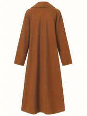 Draped Longline Coat