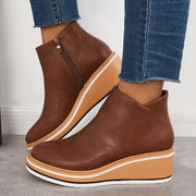 Platform Ankle Boots