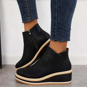 Platform Ankle Boots