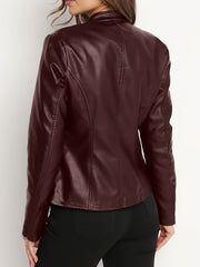 Zip-Up Moto Jacket