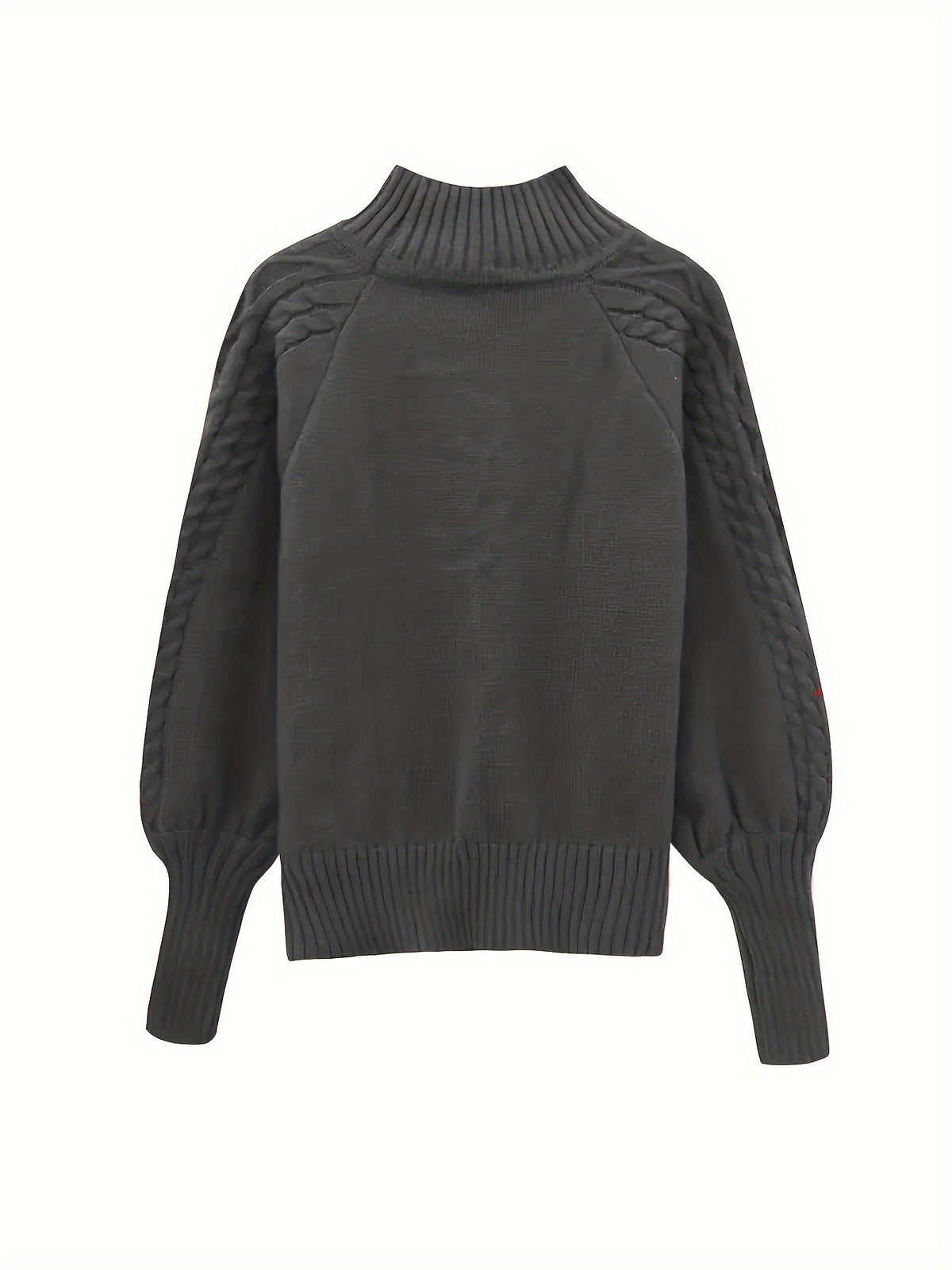 Textured Cable-Knit Sweater