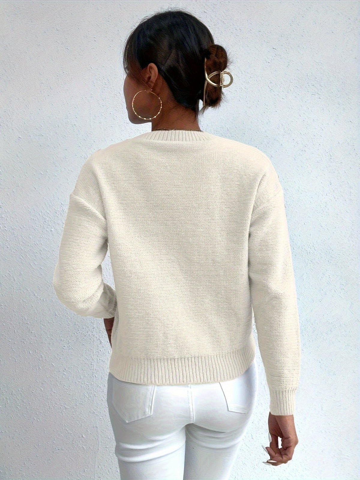 Chunky Cable-Knit Jumper