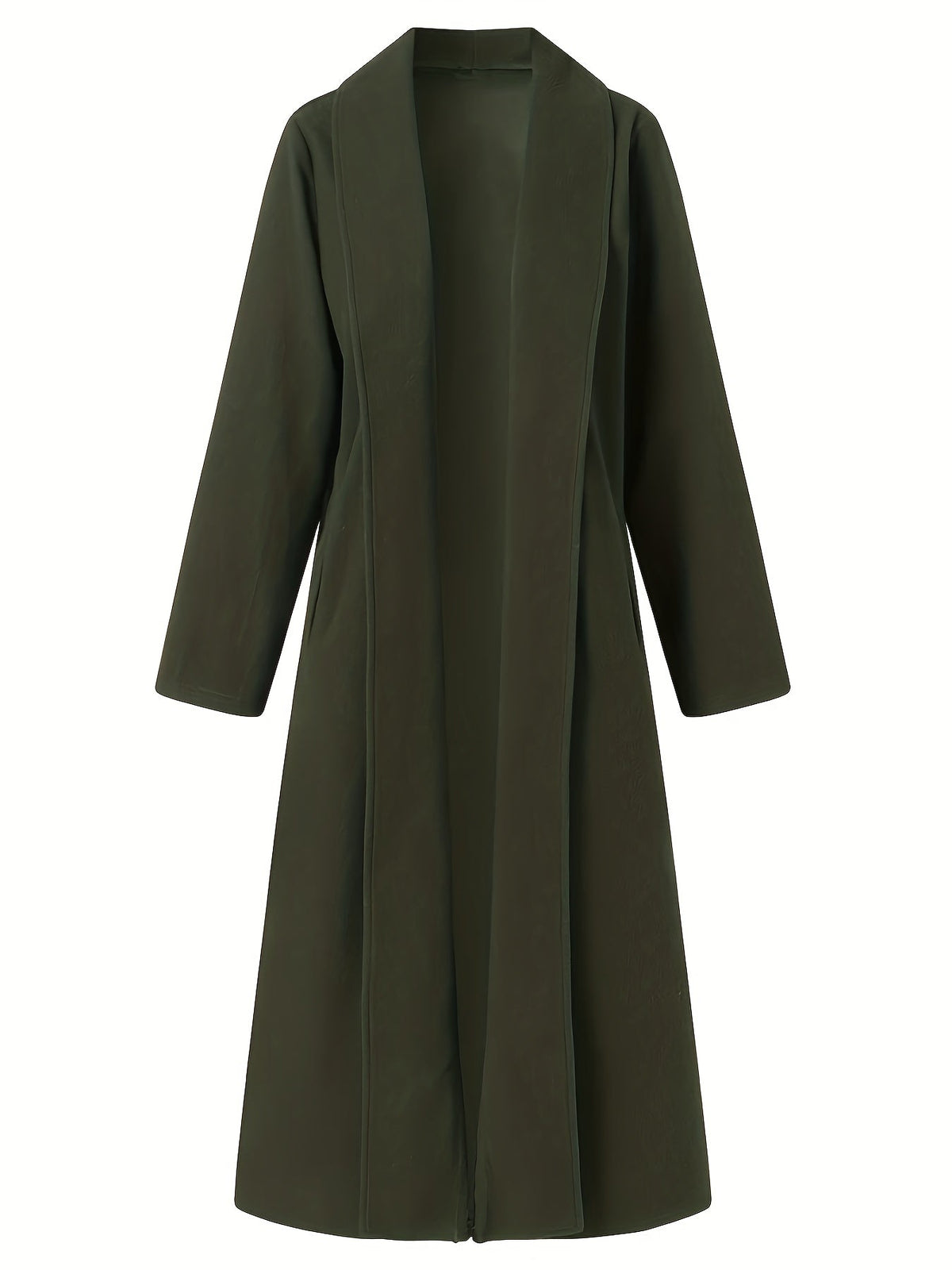Draped Longline Coat