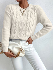 Chunky Cable-Knit Jumper