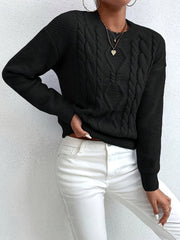 Chunky Cable-Knit Jumper