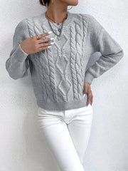 Chunky Cable-Knit Jumper