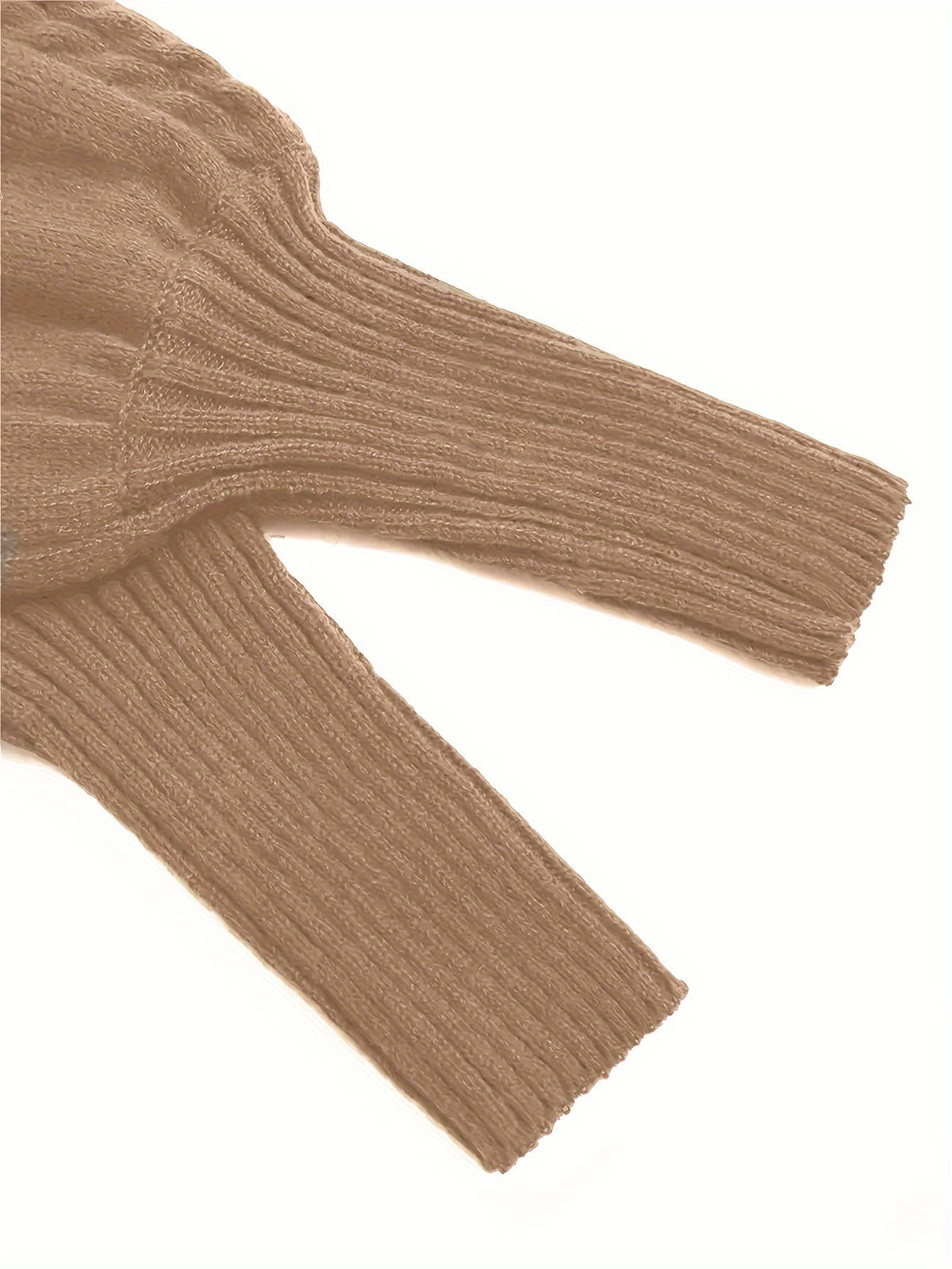 Textured Cable-Knit Sweater
