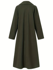 Draped Longline Coat