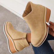 Platform Ankle Boots