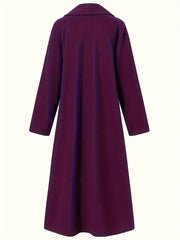 Draped Longline Coat