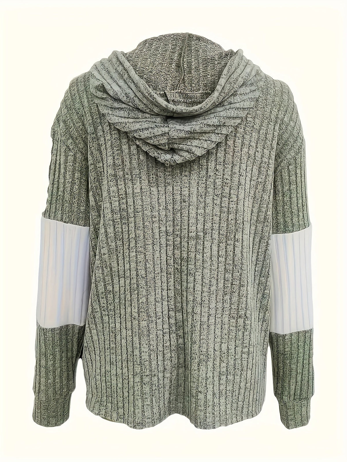 Textured Hooded Zip Jacket