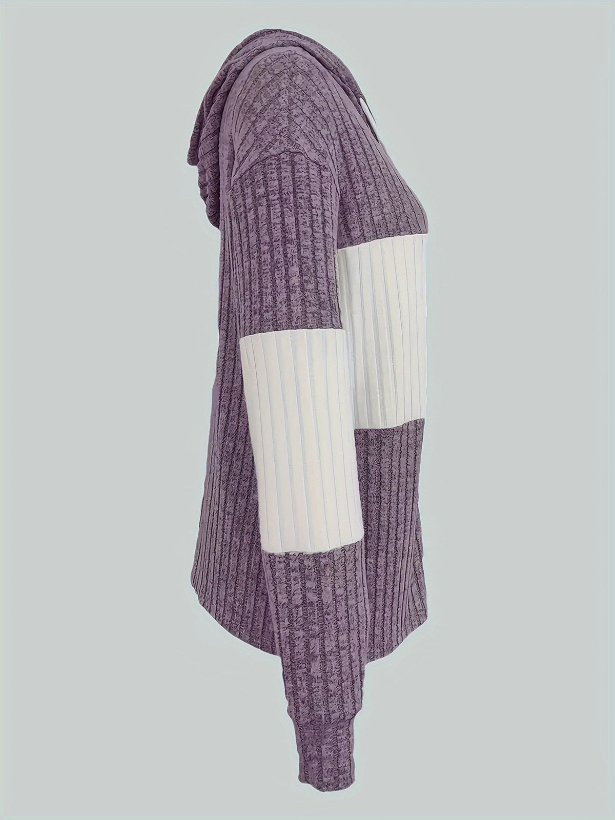 Textured Hooded Zip Jacket