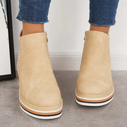 Platform Ankle Boots