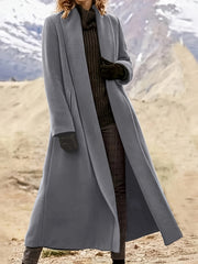 Draped Longline Coat