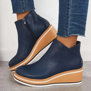 Platform Ankle Boots