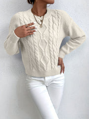 Chunky Cable-Knit Jumper