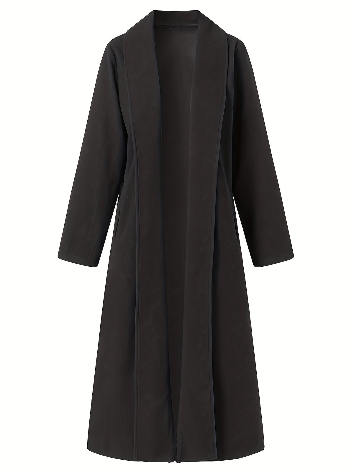 Draped Longline Coat