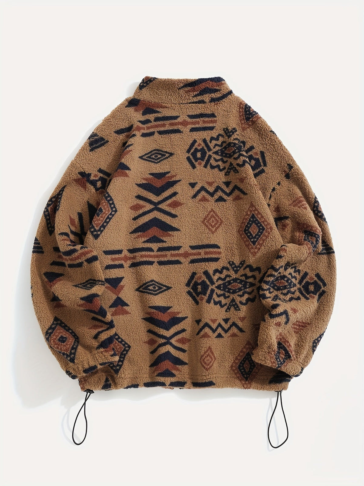 Patterned Zip-Up Jacket