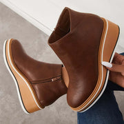 Platform Ankle Boots