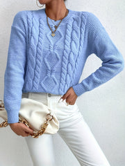 Chunky Cable-Knit Jumper