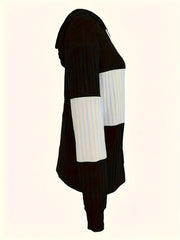 Textured Hooded Zip Jacket