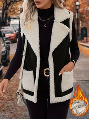 Lined Lapel Gilet