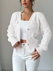 Bow-Detail Cardigan