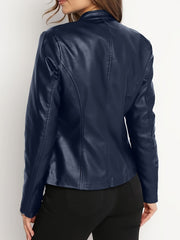 Zip-Up Moto Jacket