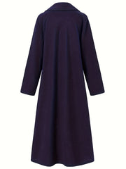 Draped Longline Coat