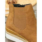 Wedge Chelsea Ankle Boots