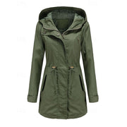 Hooded Longline Utility Coat