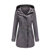 Hooded Longline Utility Coat
