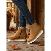 Wedge Chelsea Ankle Boots