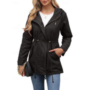 Hooded Longline Utility Coat