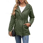 Hooded Longline Utility Coat
