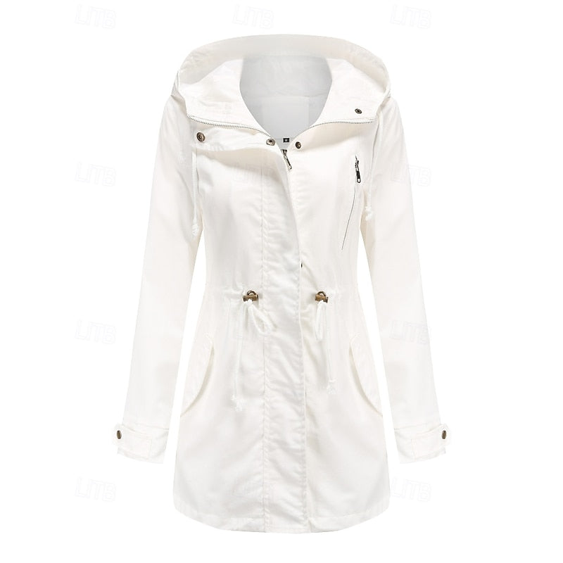 Hooded Longline Utility Coat
