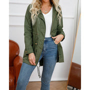Hooded Longline Utility Coat